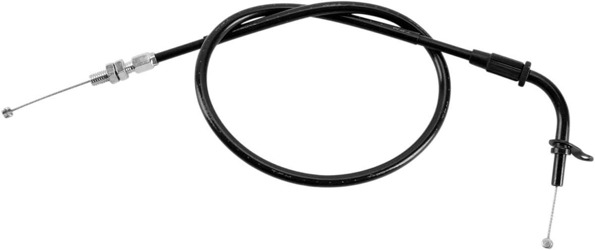 Black Vinyl Throttle Cable