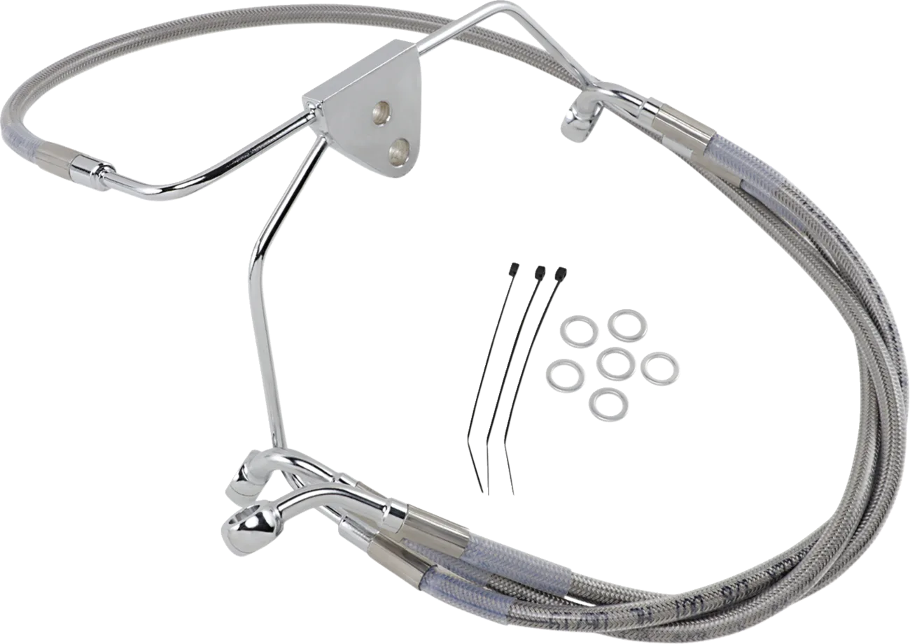 Extended Length Stainless Steel Brake Line Kit