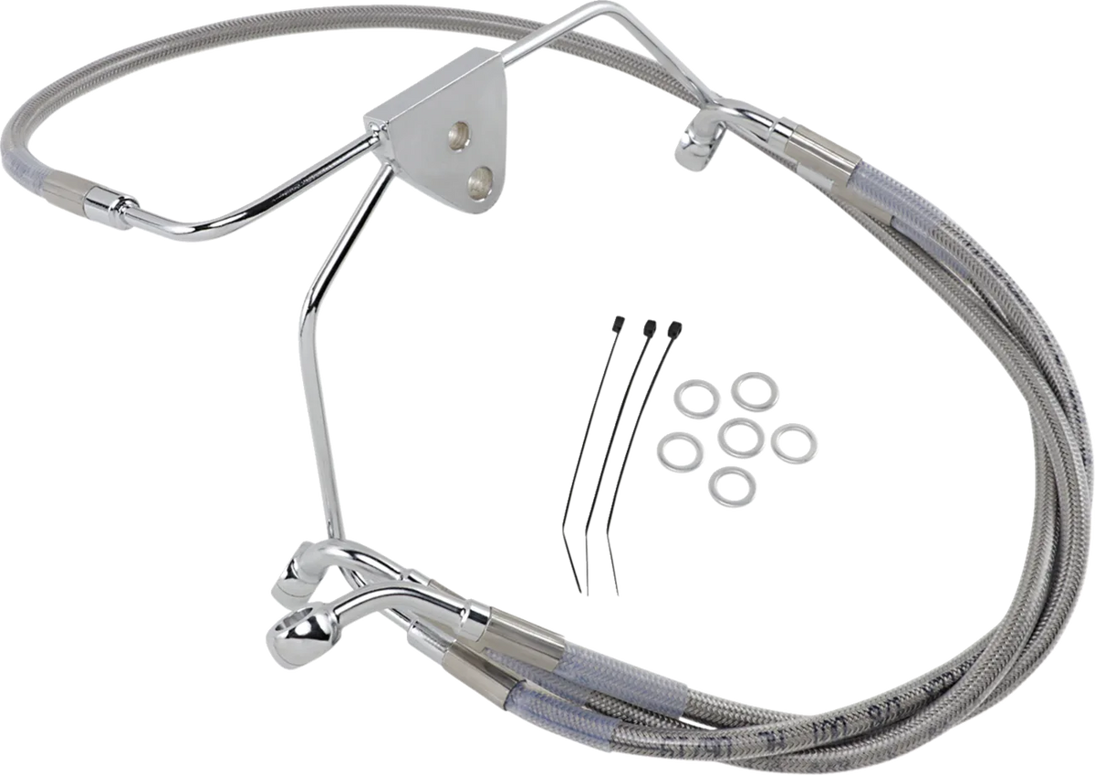 Extended Length Stainless Steel Brake Line Kit