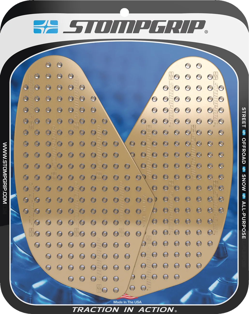 Volcano Profile Traction Pad Tank Grips