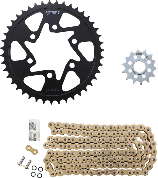 GoFast 520 Steel Chain and Sprocket Kit