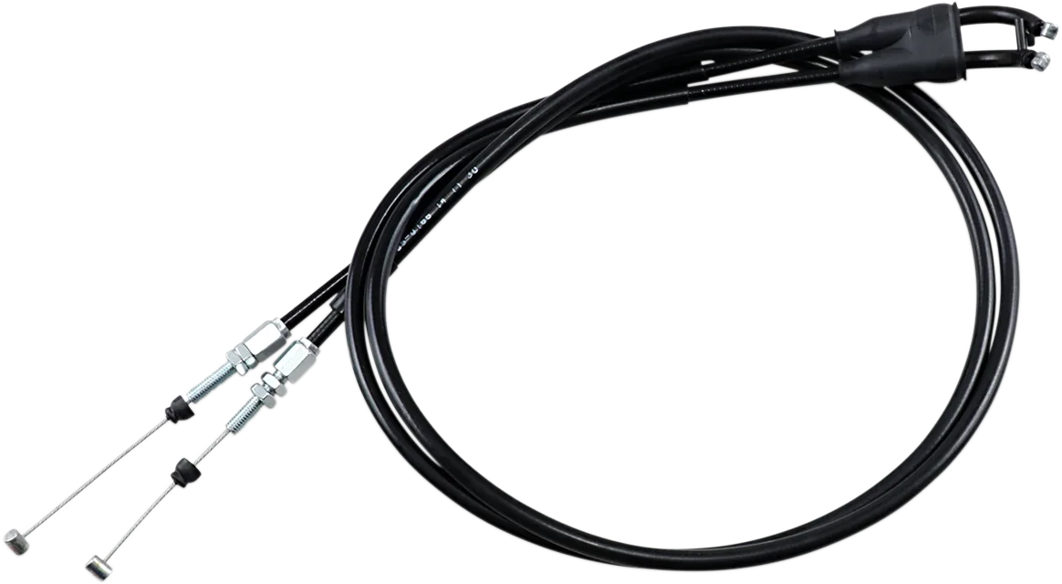 Black Vinyl Throttle Cable