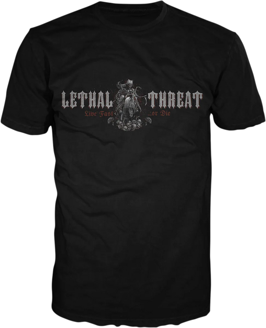 Live Fast or Die Reaper T-Shirt