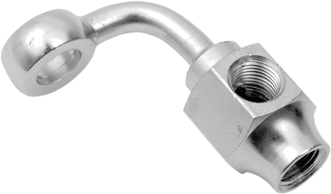 Chrome Steel Banjo Fitting