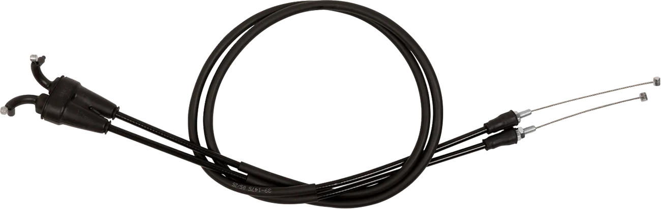 Black Vinyl Throttle Cable