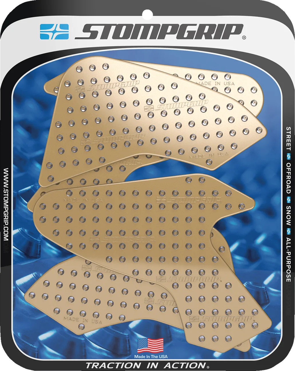 Volcano Profile Traction Pad Tank Grips