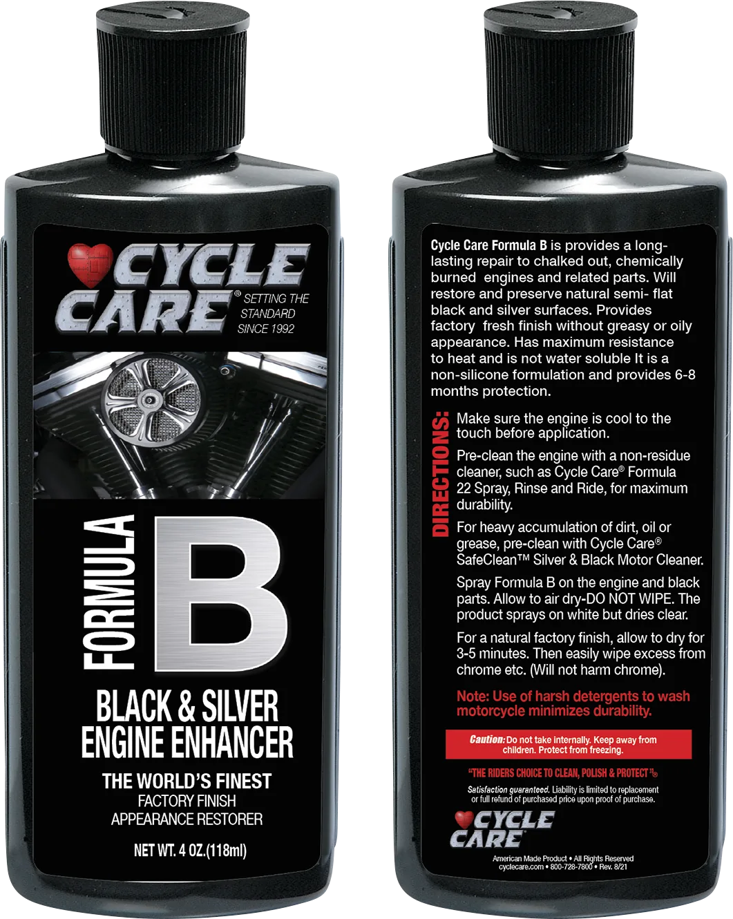 Formula B Black/Silver Engine Enhancer