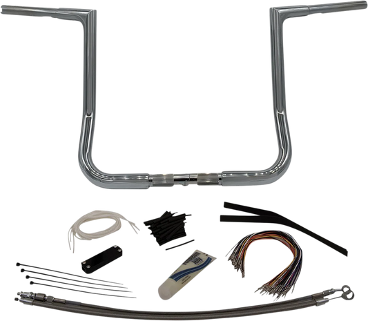 1-1/4" EZ Install Flat Top Handlebar Kit