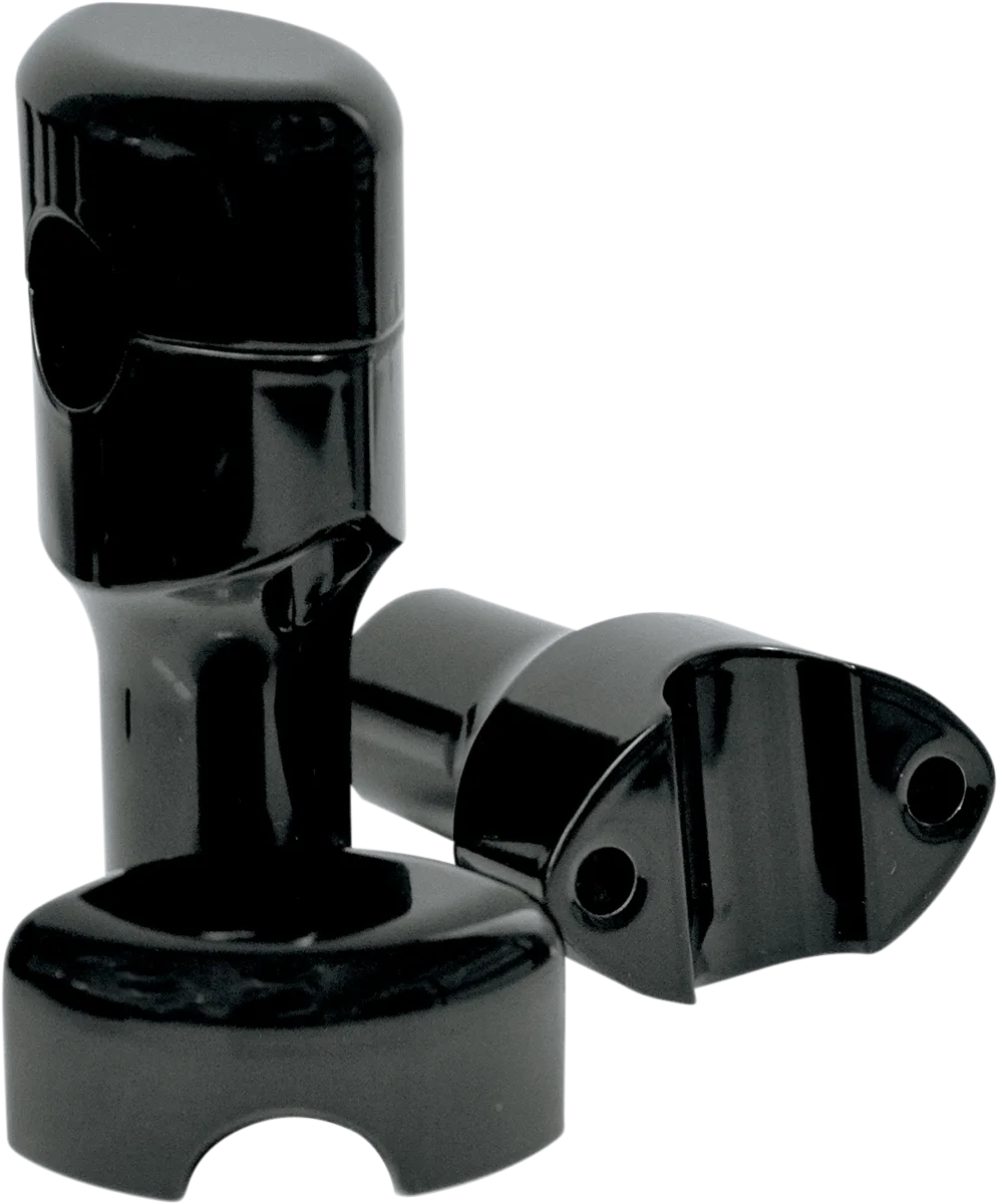 Hefty Smooth Handlebar Risers for 1-1/4" Handlebars