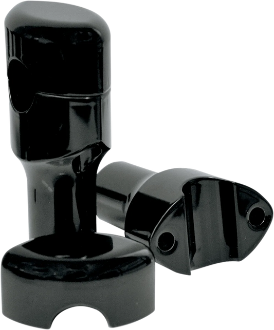 Hefty Smooth Handlebar Risers for 1-1/4" Handlebars