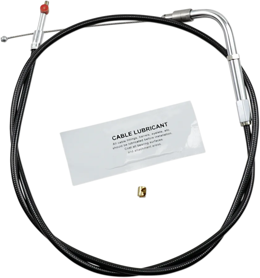 Black Vinyl Throttle/Idle Cable