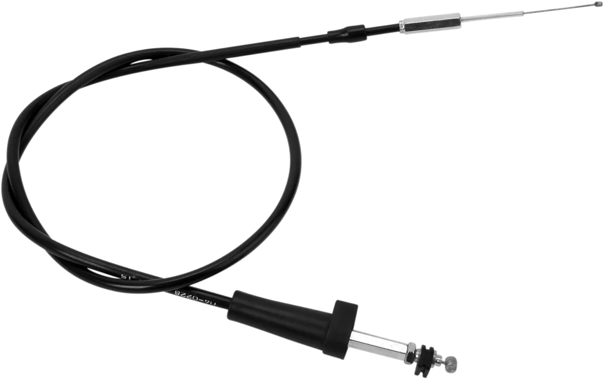 Black Vinyl Throttle Cable