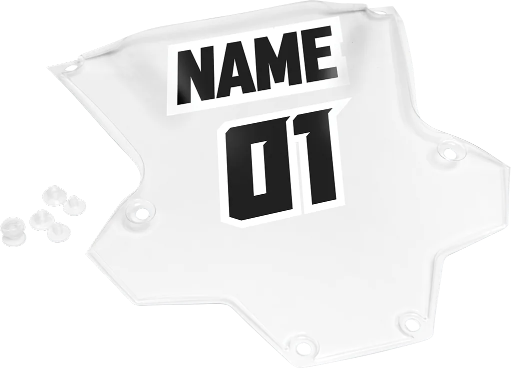 Sentinel XP Roost Deflector Clear Number Plate