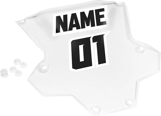 Sentinel XP Roost Deflector Clear Number Plate