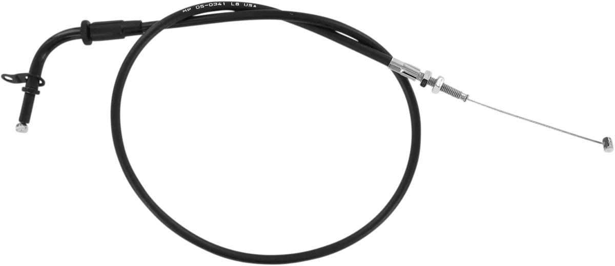 Black Vinyl Throttle Cable
