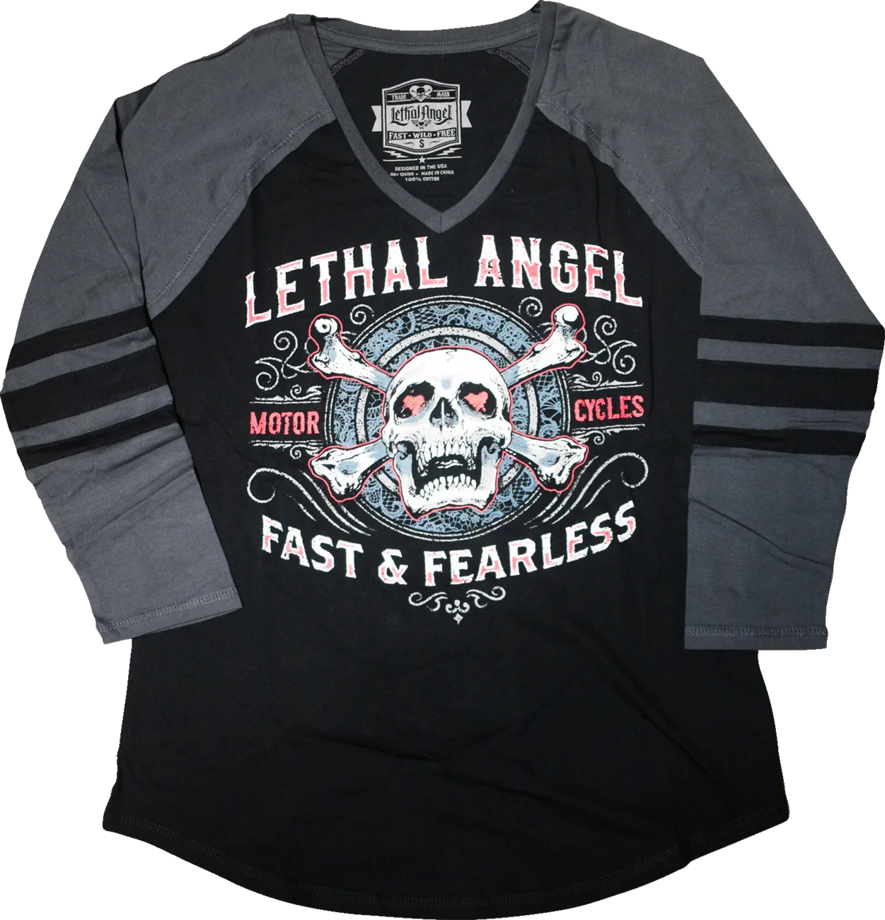 Women's Fast & Fearless Raglan Sleeve Shirt