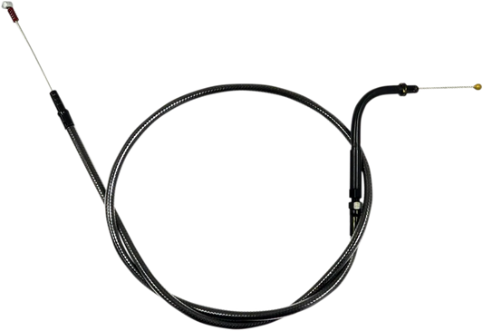 Midnight Braided Handlebar Idle Cable