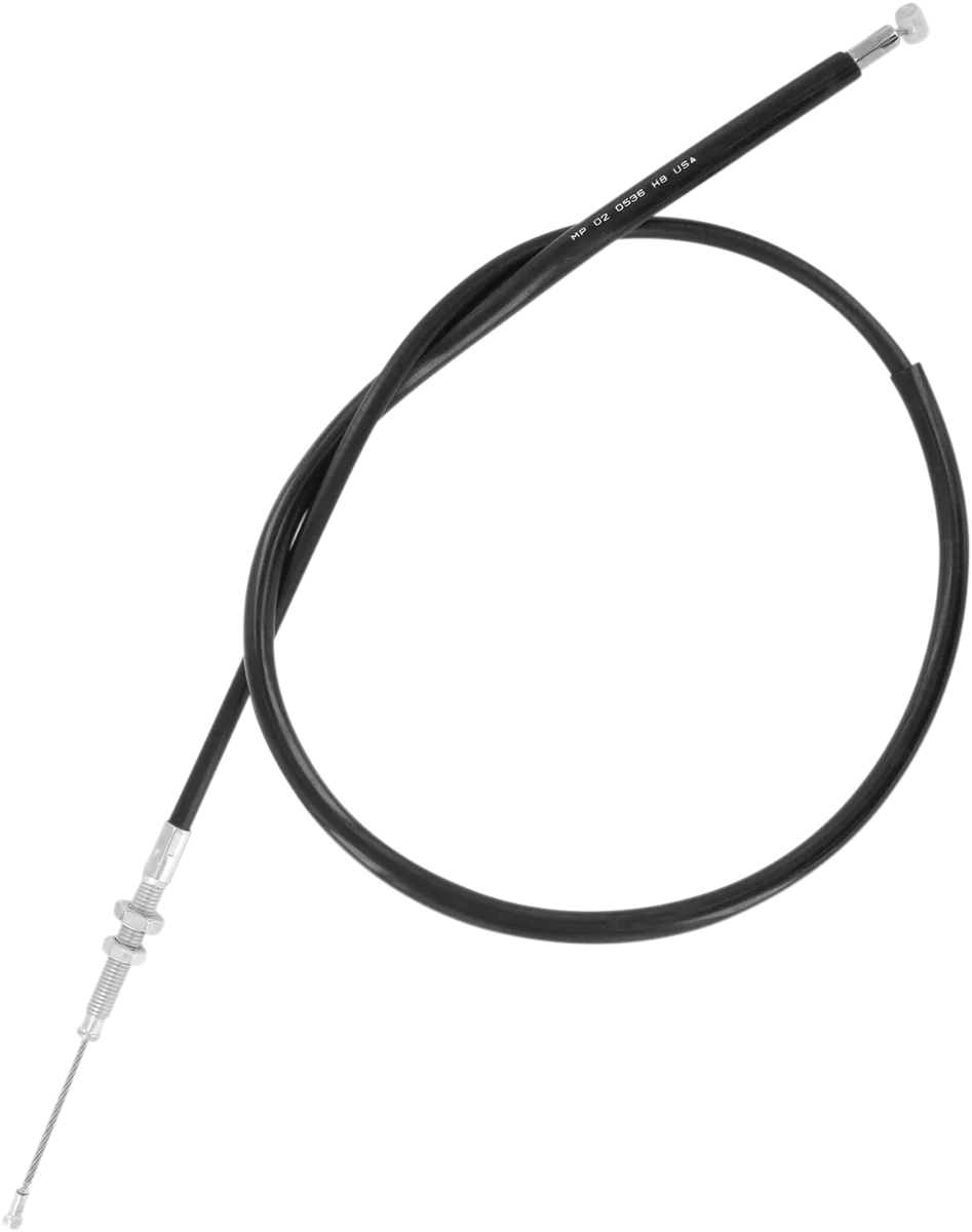 Black Vinyl Clutch Cable