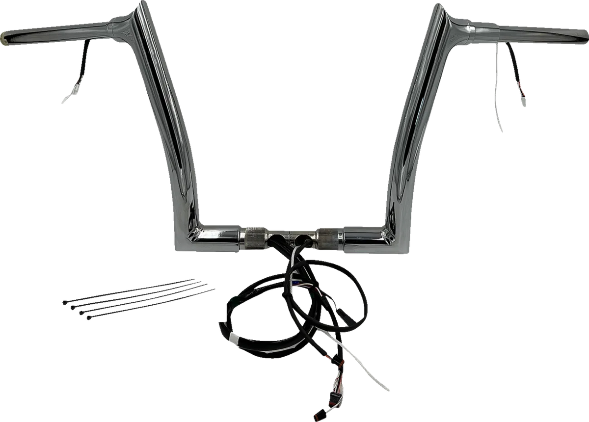 EZ Install Wired 1-1/2" Pointed Top Handlebar Kit