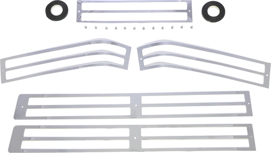 Saddlebag Lens Grille Set