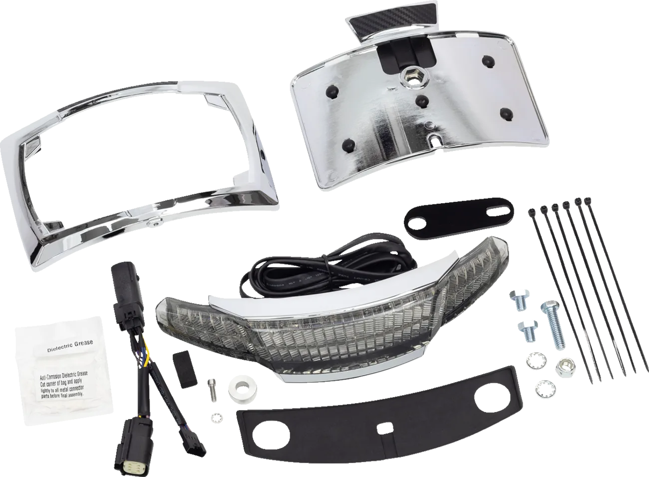 Latitude Tail Light & License Plate Mount with Lightstrike™ Technology