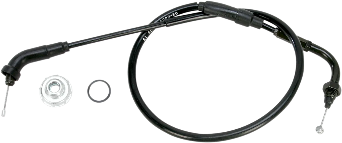 Black Vinyl Throttle Cable