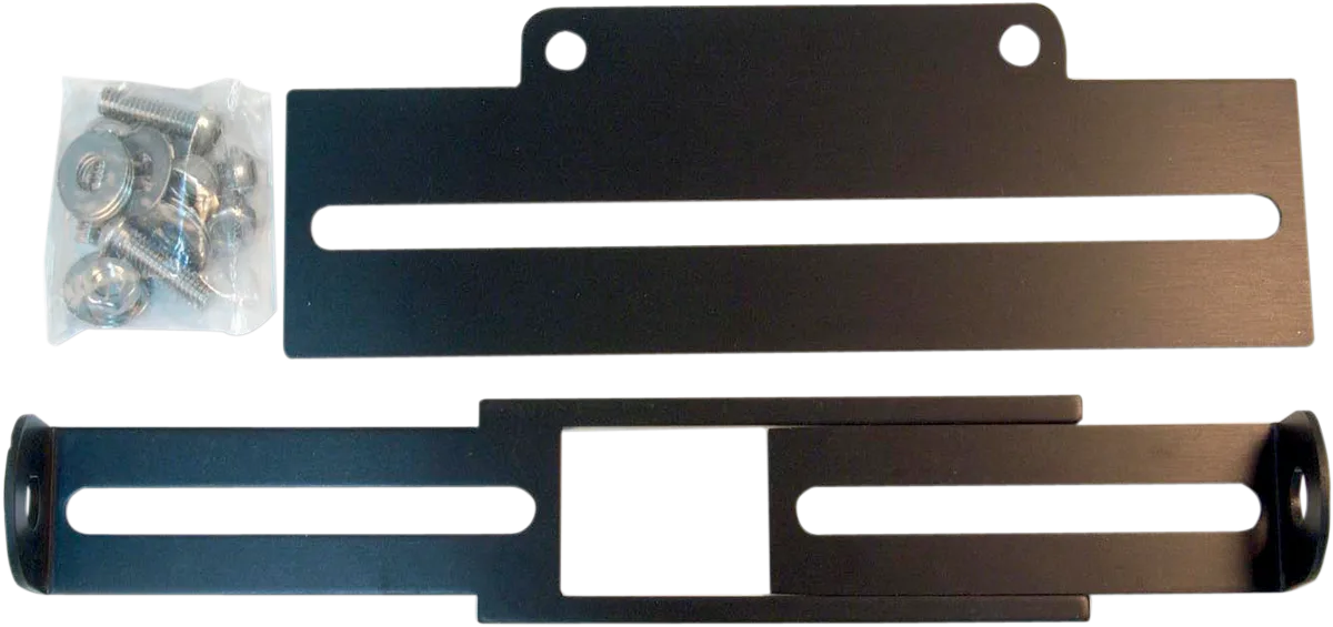 Universal License Plate and Turn Signal Mounting Bracket