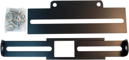 Universal License Plate and Turn Signal Mounting Bracket
