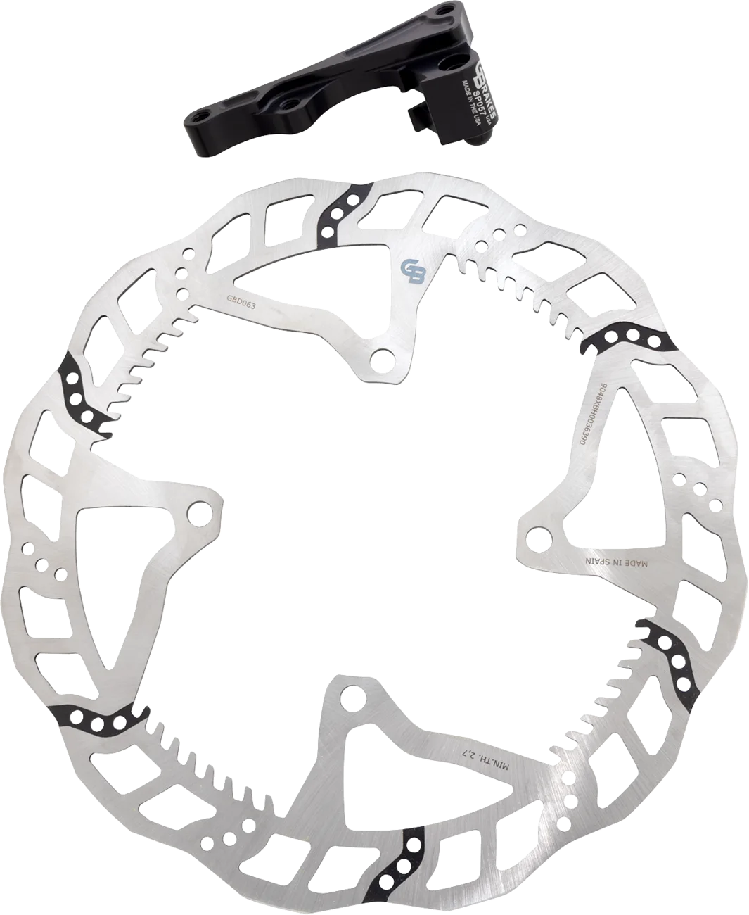 Wave® Brake Rotor Kit With Bracket