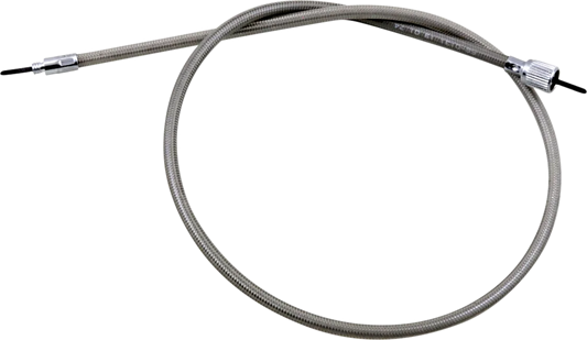 Armor Coat Braided Stainless Steel Speedometer Cable for Harley-Davidson