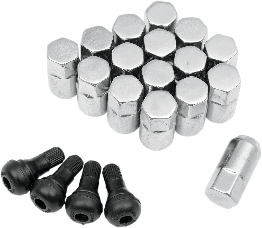 Replacement ATV/UTV Wheel Lug Nuts with Valve Stems