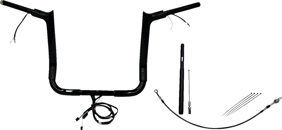 EZ Install Wired 1-1/2" Pointed Top Handlebar Kit