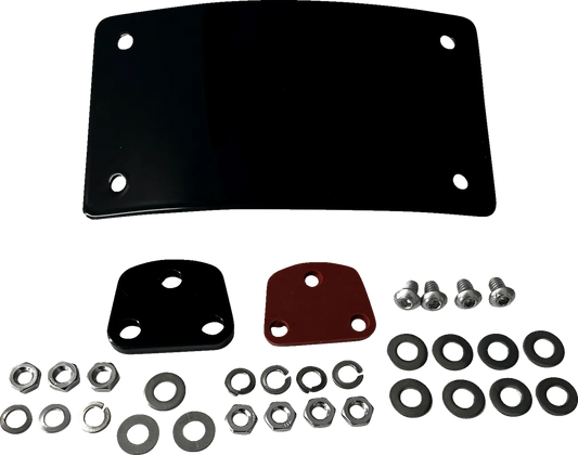 Low-Profile Laydown License Plate Kit