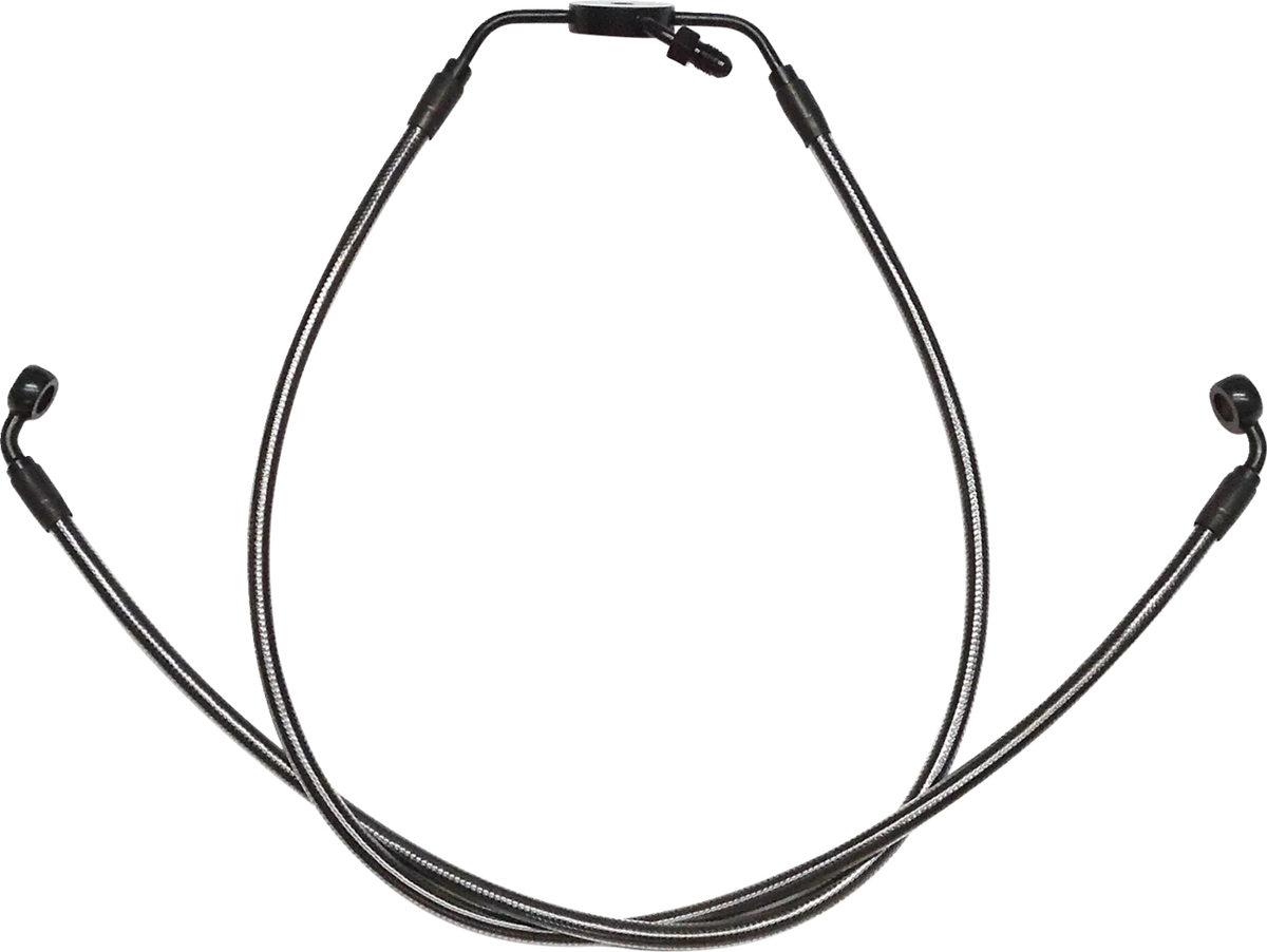 Designer Series Braided Non-ABS Lower Brake Line Assemblies