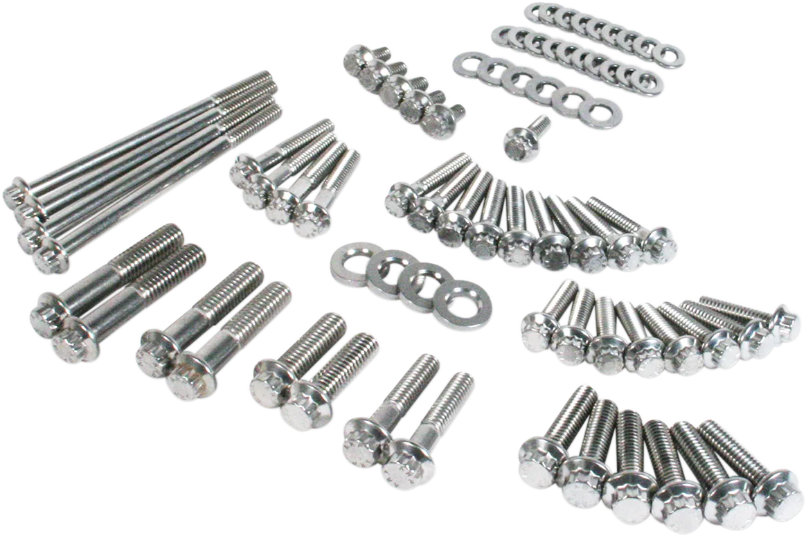 Dress-Up 12-Point External Primary/Transmission Engine Fastener Kit