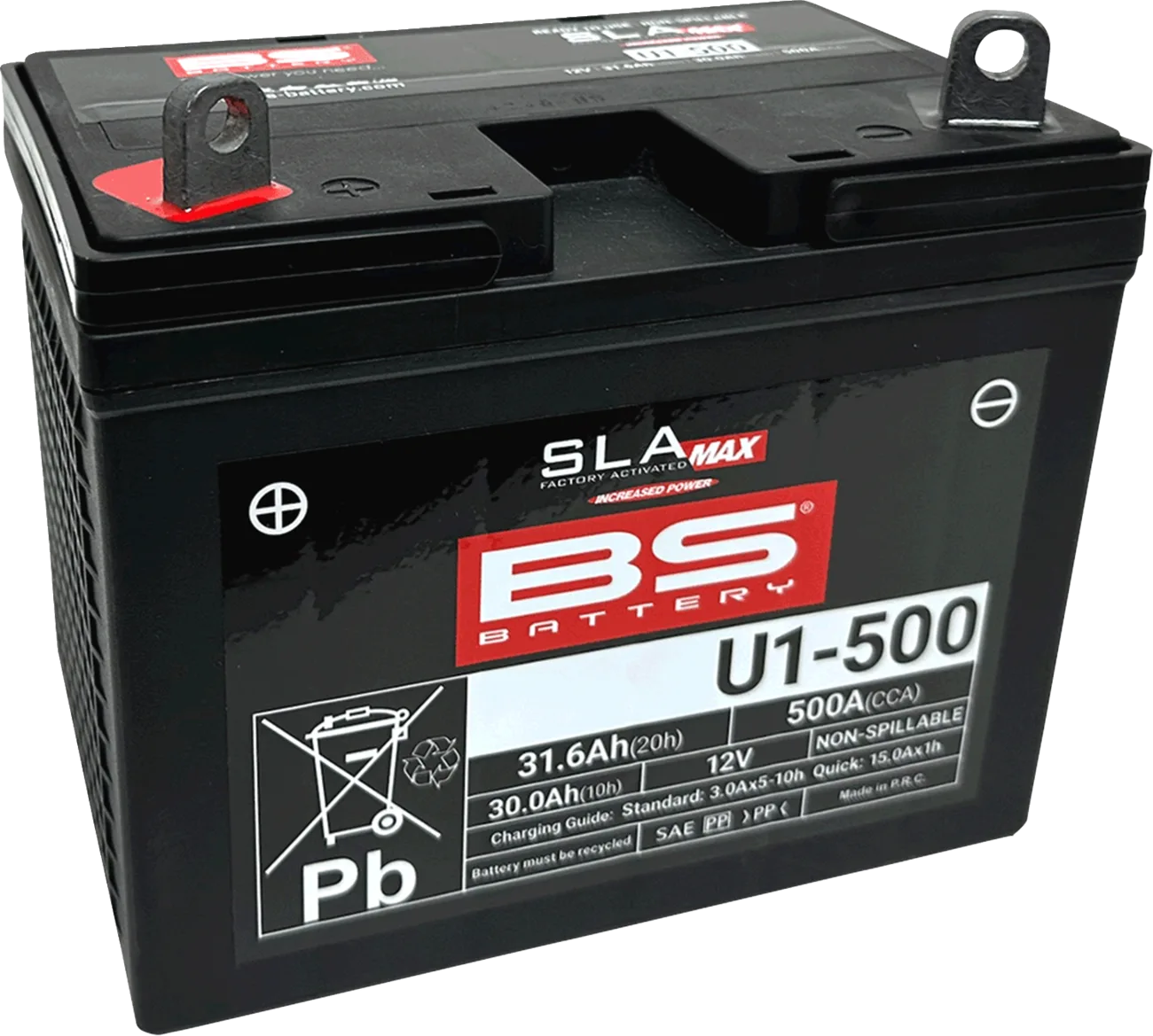 SLA MAX Factory- Activated AGM Maintenance-Free Battery