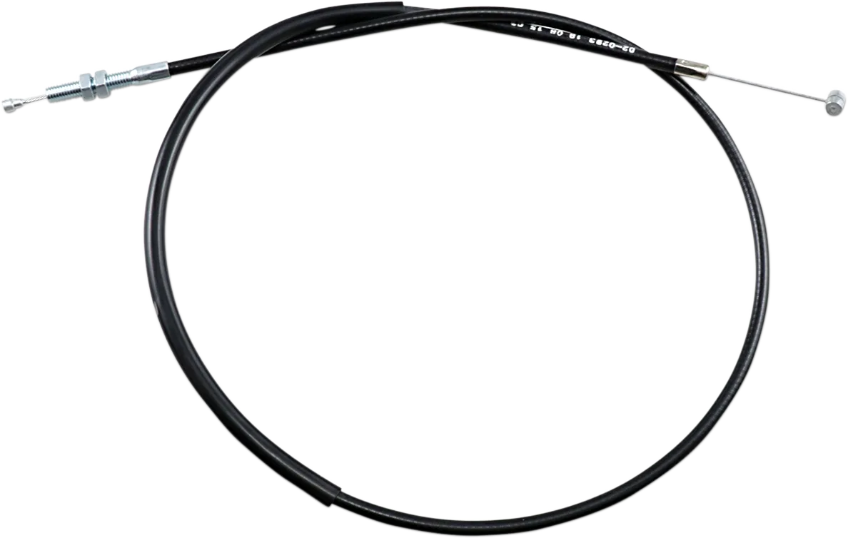 Black Vinyl Clutch Cable