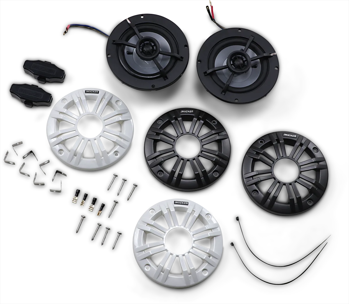 4" All-Weather Coaxial Speakers