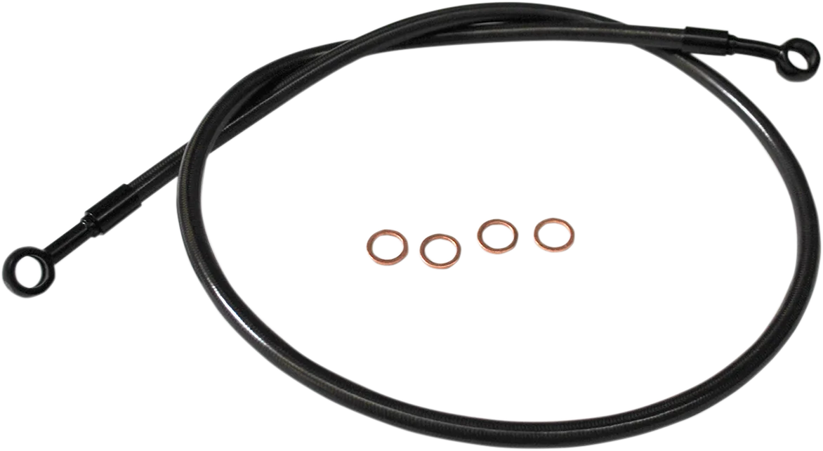 Scout Complete Stainless Braided Handlebar Cable/Brake Line Kit