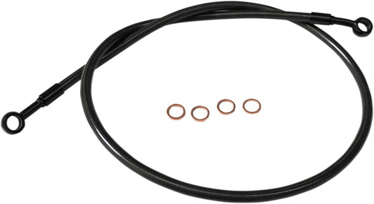 Scout Complete Stainless Braided Handlebar Cable/Brake Line Kit