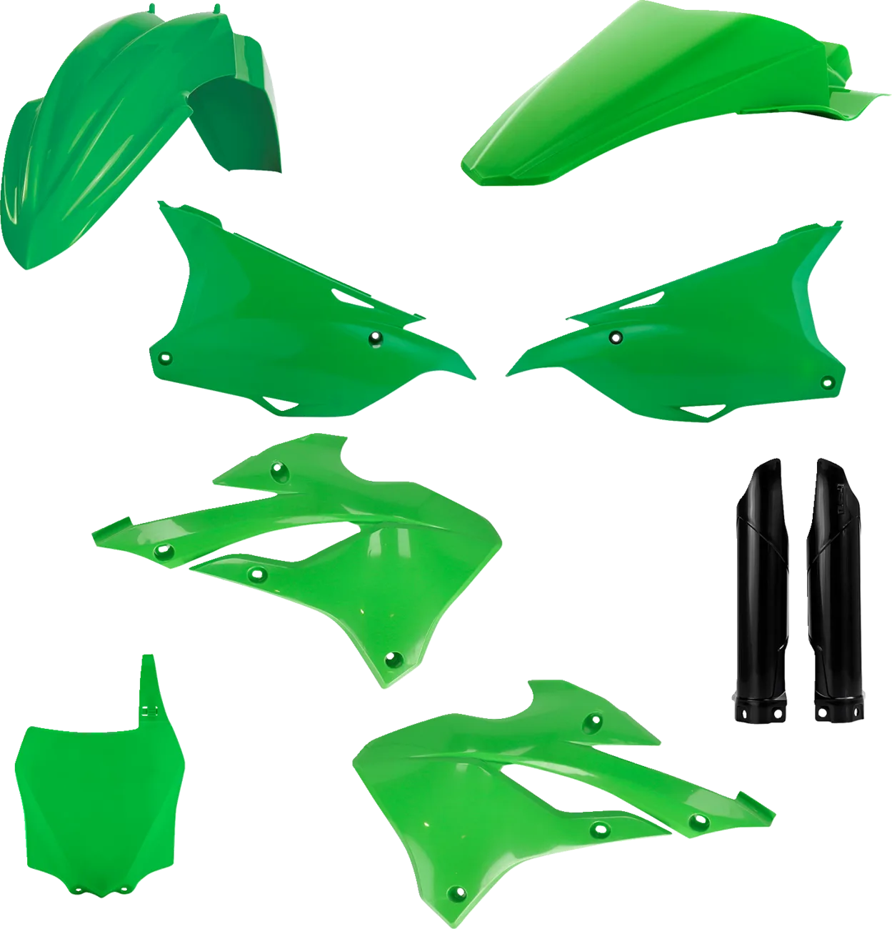 Full Replacement Plastic Kit For Kawasaki