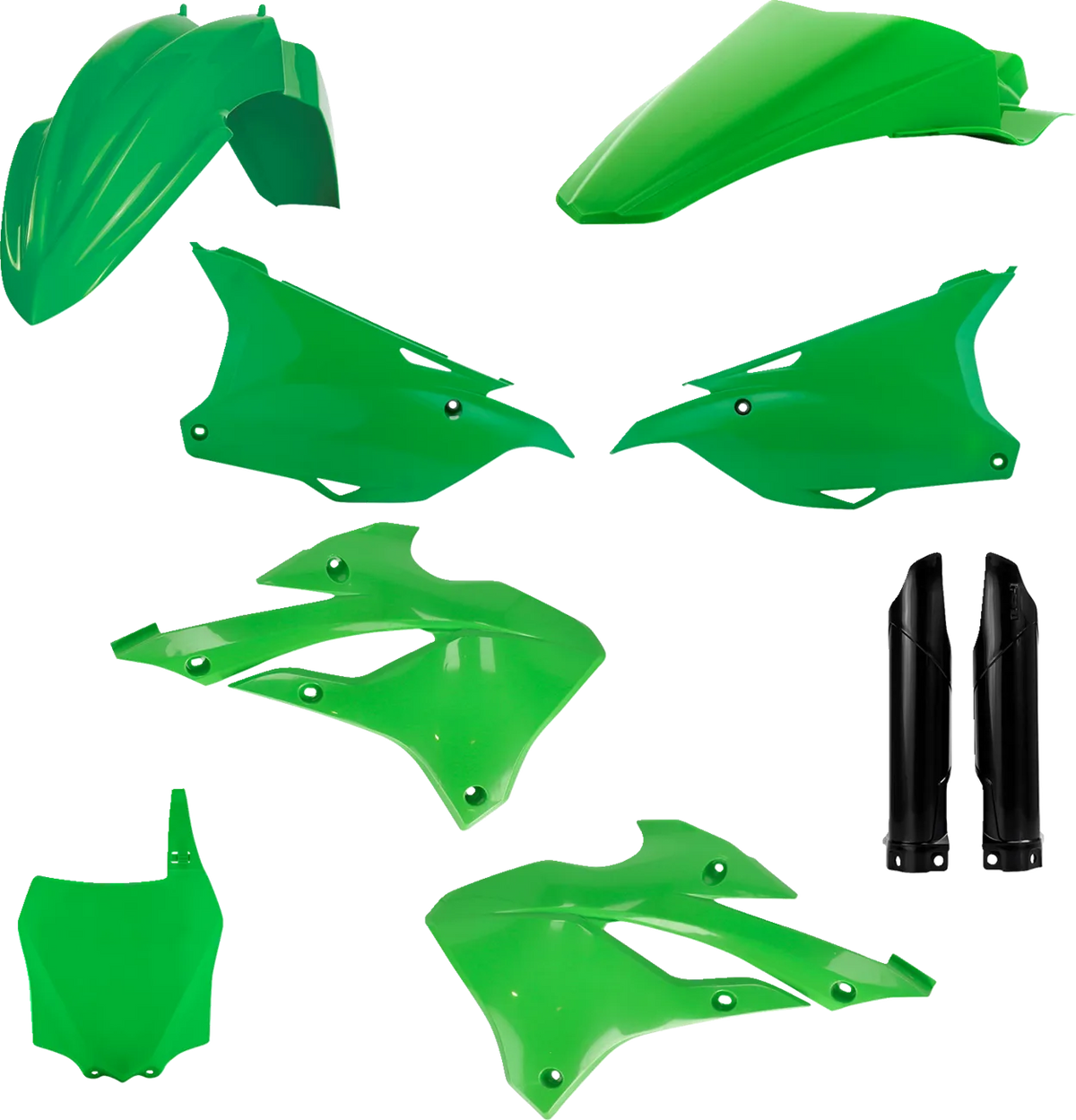 Full Replacement Plastic Kit For Kawasaki