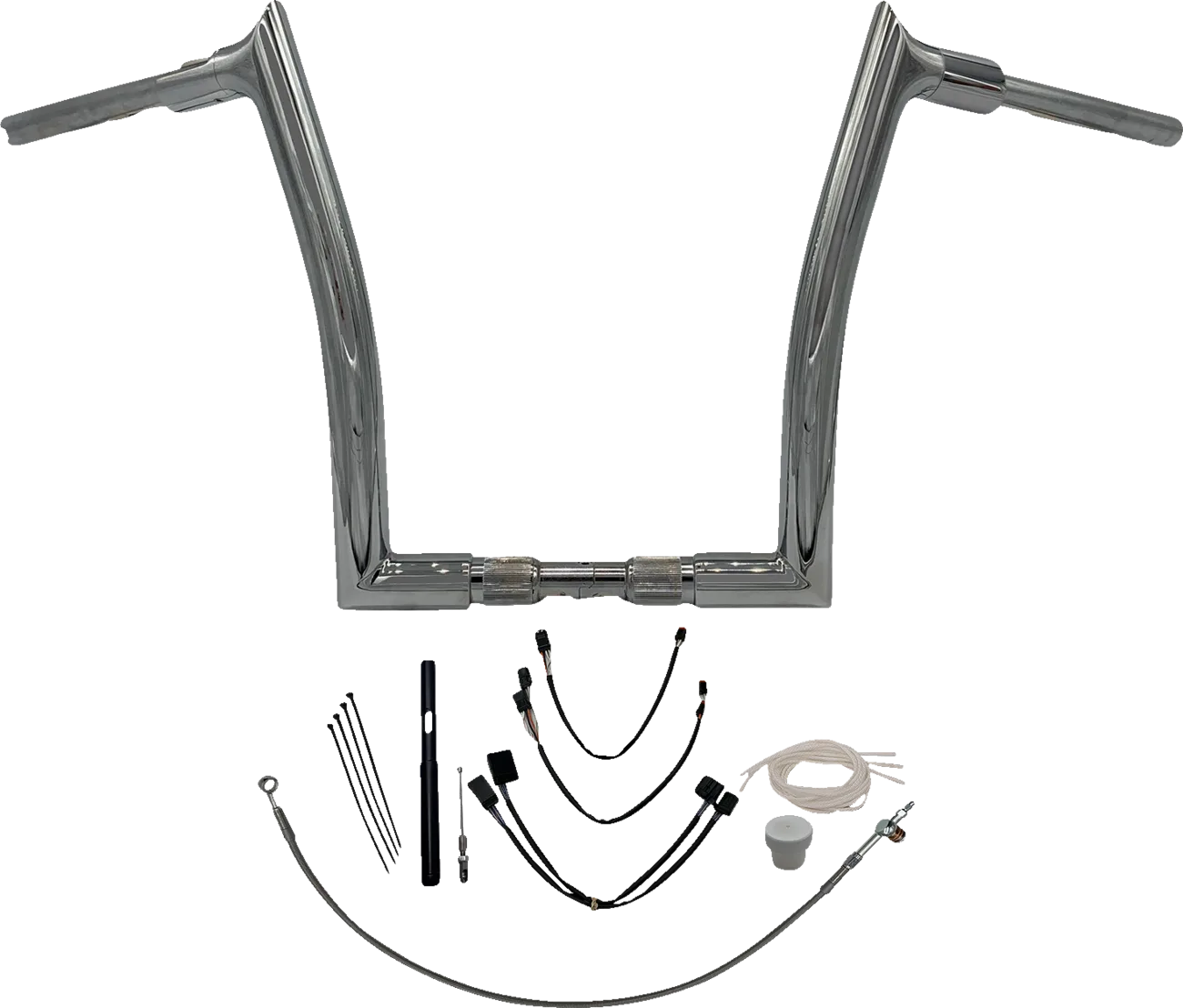 1-1/2" EZ Install Pointed Top Handlebar Kit