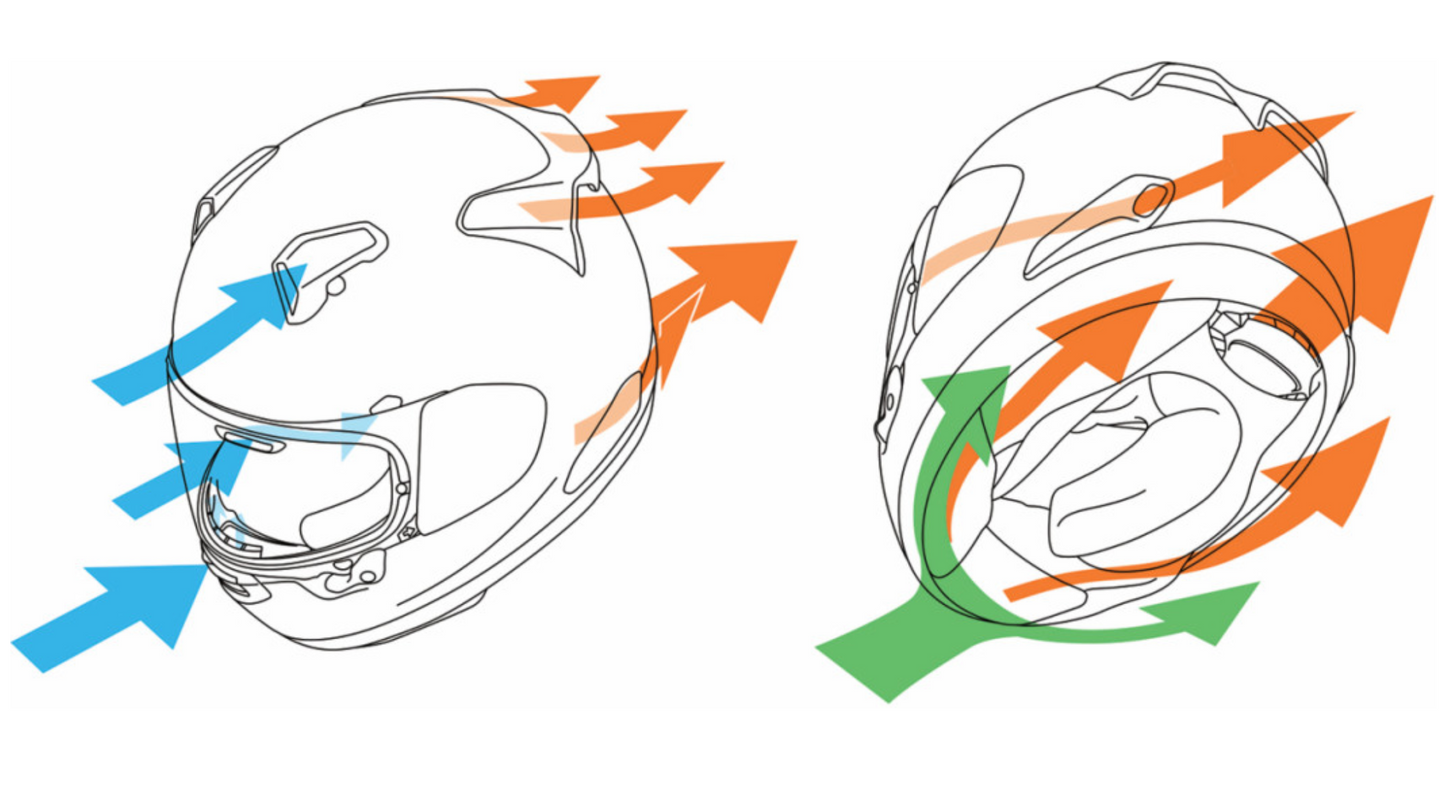 Arai Quantum-X Helmet - Black Frost
