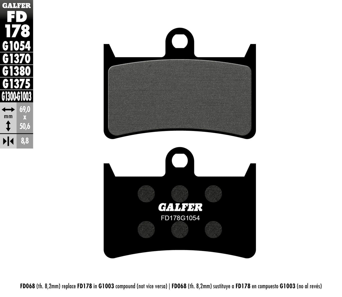 G-Semi-Metallic Brake Pads