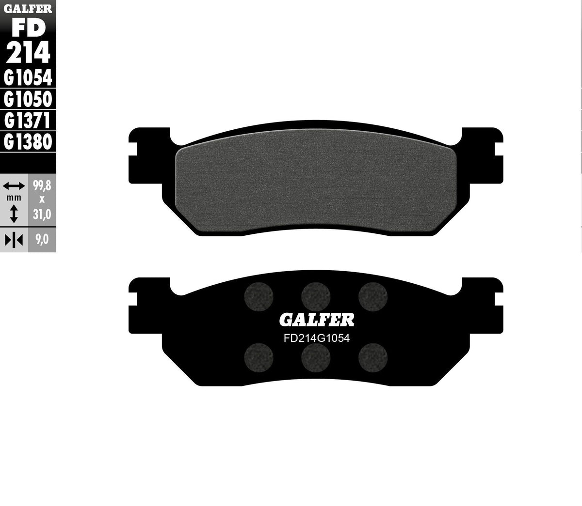 G-Semi-Metallic Brake Pads