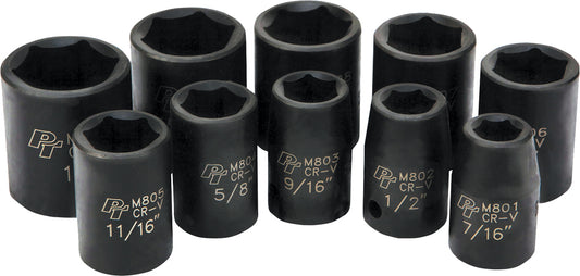 1/2" SAE Impact Socket Set