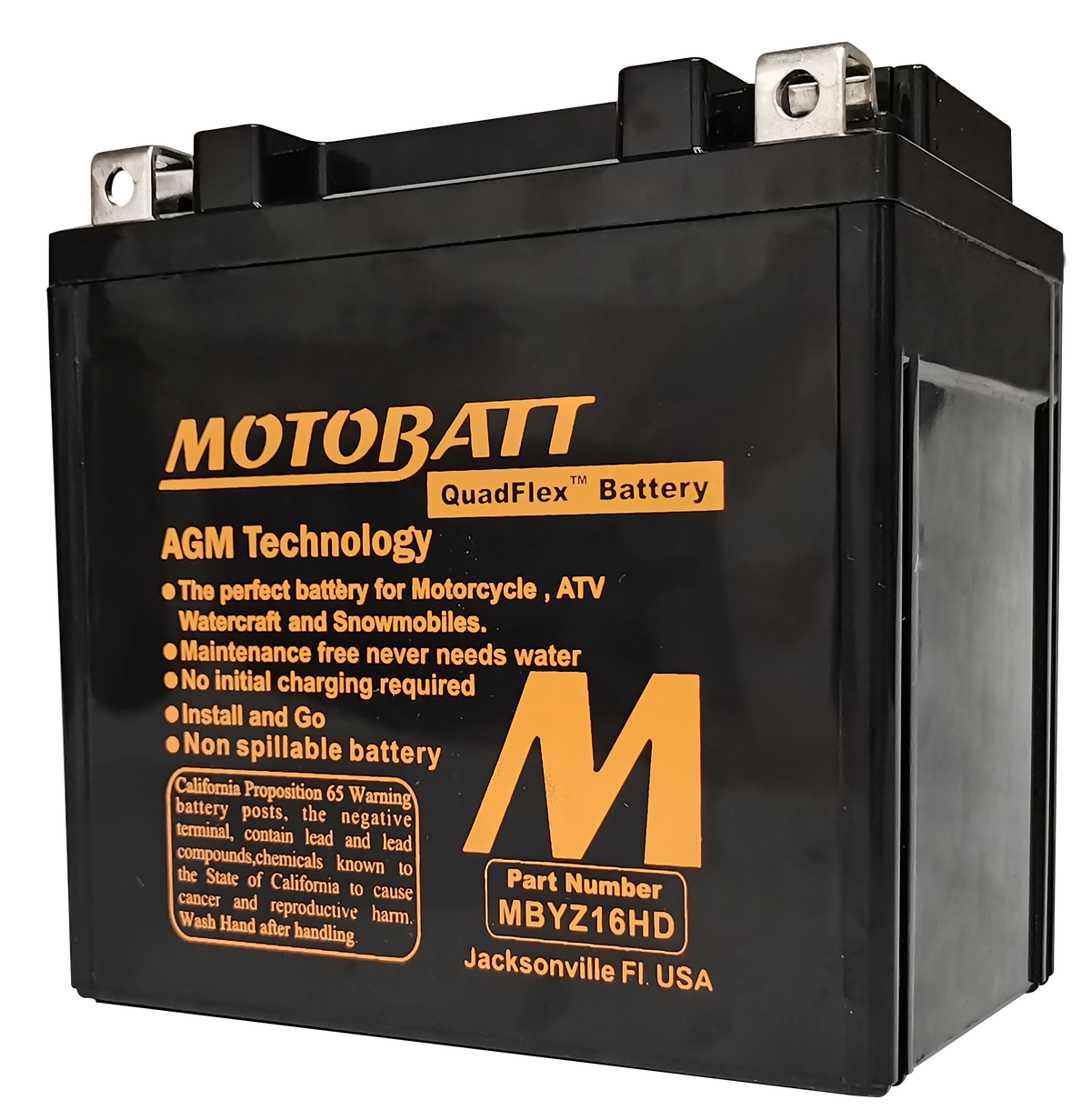 MotoBatt Quadflex AGM Batteries