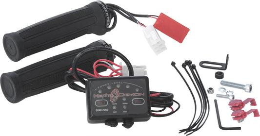 Clamp-On Quad Zone Heated Grip Kit