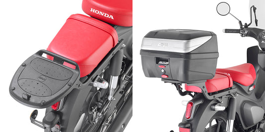 SPECIFIC REAR RACK MONOLOCK HON